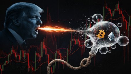 شرارة ترامب تشعل فتيل الرافعة المالية: تحليل تشريحي لانهيار الـ 300 مليار دولار في سوق الكريبتو
