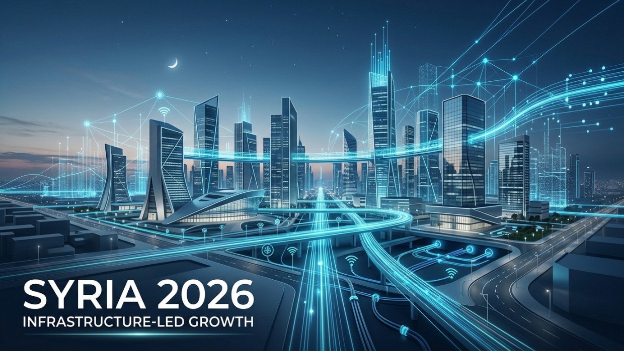 خارطة الاستثمار الخليجي في سوريا 2026: تحالف عمالقة المال يقود ثورة الإعمار وممر "البحار الأربعة"