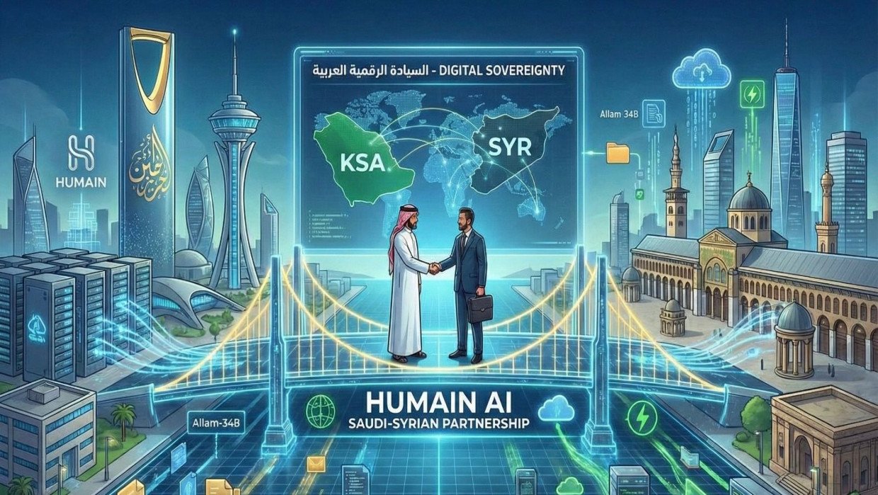 مشروع Humain السعودي: قاطرة السيادة الرقمية وآفاق "النهضة الثانية" للاقتصاد السوري